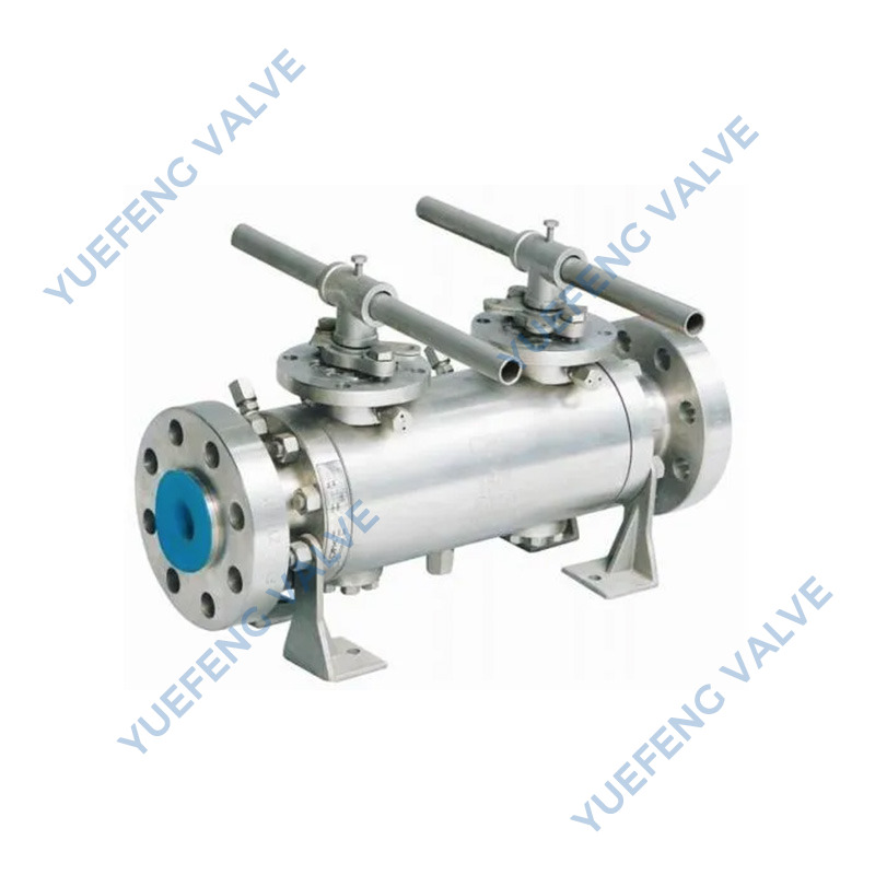 C95800 DN15-DN250 Lever Aluminum Bronze Forged Floating Ball Valve Control Valve