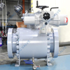Electric Actuated High-Pressure Forged Steel Trunnion Mounted Ball Valve