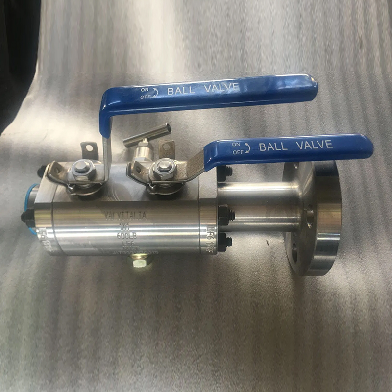 Double Block and Bleed Flange &NPT Ball Valve