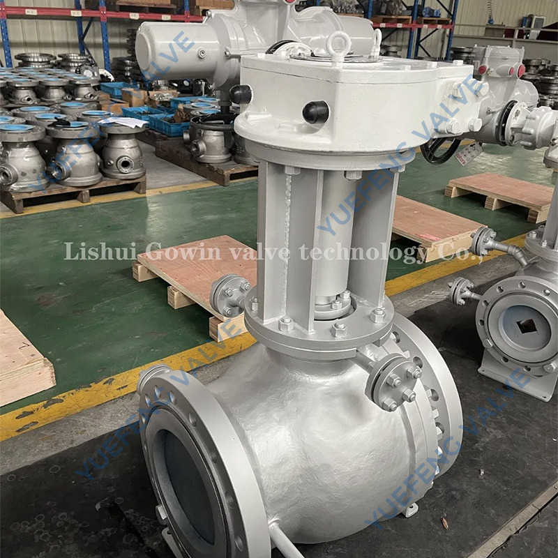Ring Type Backpressure Coker Ball Valve Solenoid Control Valve