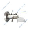 Double Block and Bleed Flange &NPT Ball Valve