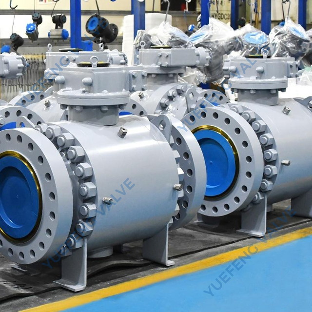 3-Piece Forged Steel Trunnion Mounted Ball Valve