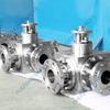 Stainless Steel Flanged 3-Way Ball Valve