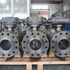 600# 3-Piece Flanged Forged Steel Trunnion Mounted Ball Valve