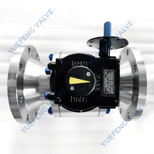 F51 Duplex Stainless Steel Reduced Bore (RB) Forged Trunnion Mounted Ball Valve