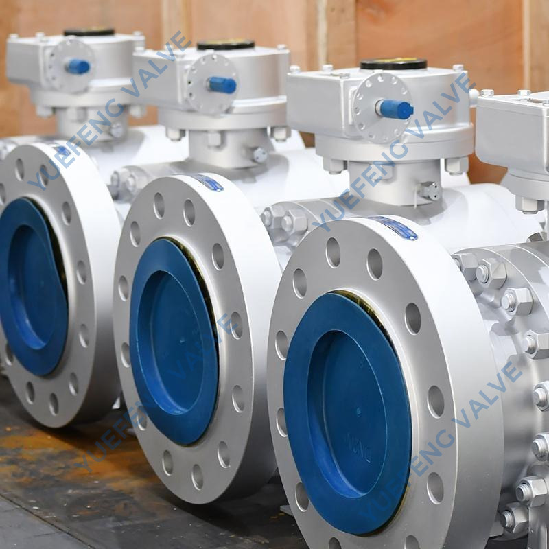 Reduced Bore Flanged Trunnion Mounted Ball Valve