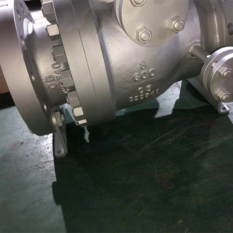 Top Entry Ball Valve Ring Type Backpressure Coker Ball Valve Solenoid Control Valve