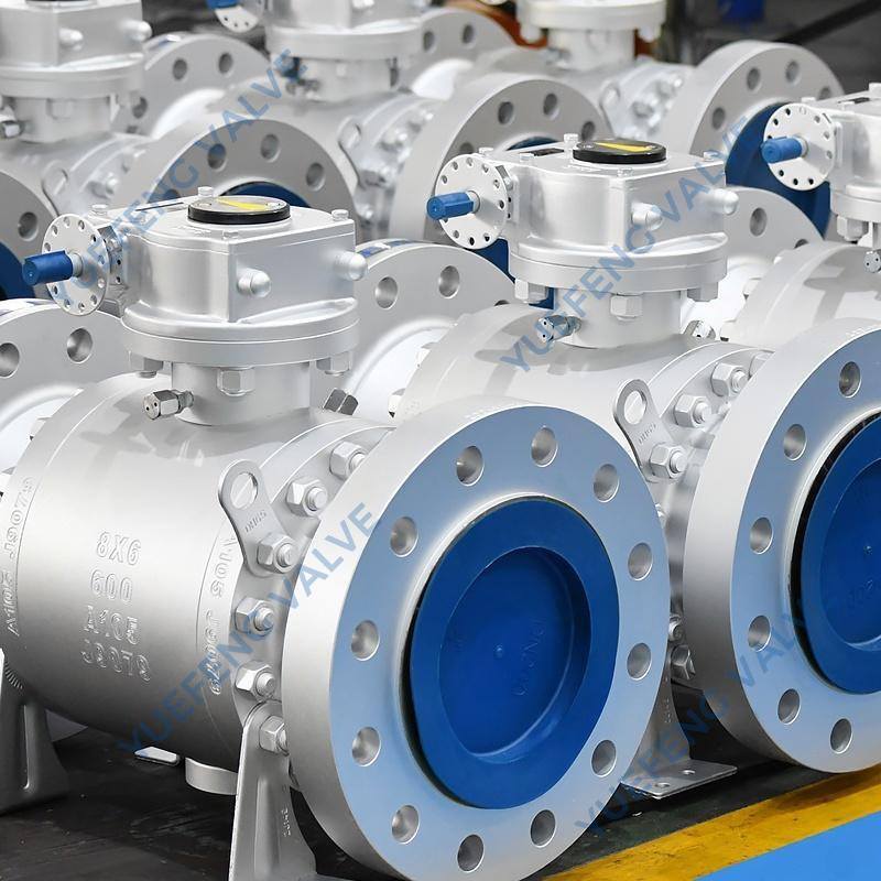 Reduced Bore Flanged Trunnion Mounted Ball Valve
