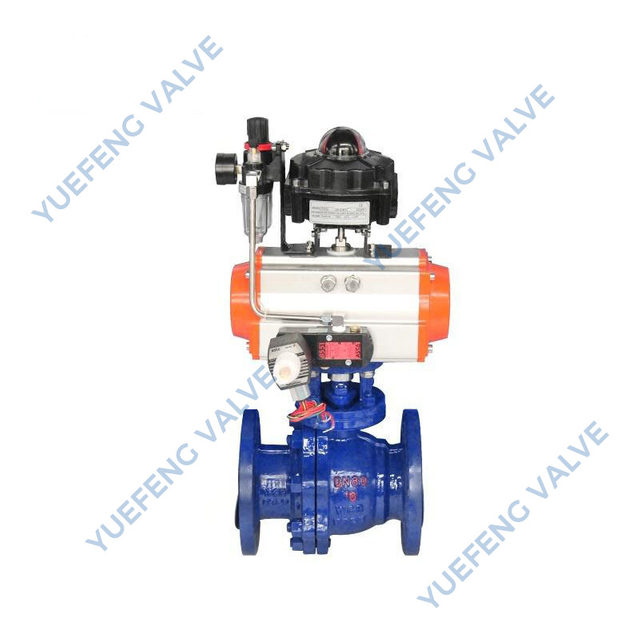 Pneumatic Actuated Flanged Floating Ball Valve