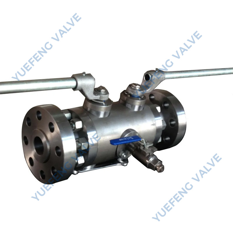 C95800 DN15-DN250 Lever Aluminum Bronze Forged Floating Ball Valve Control Valve