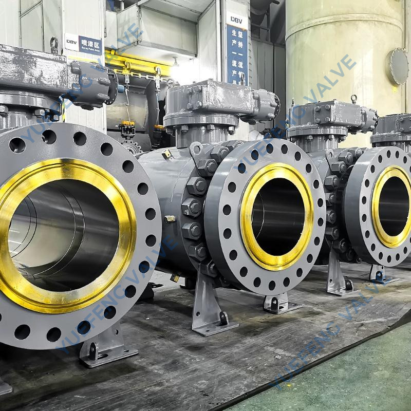 3-Piece Forged Steel Trunnion Mounted Ball Valve