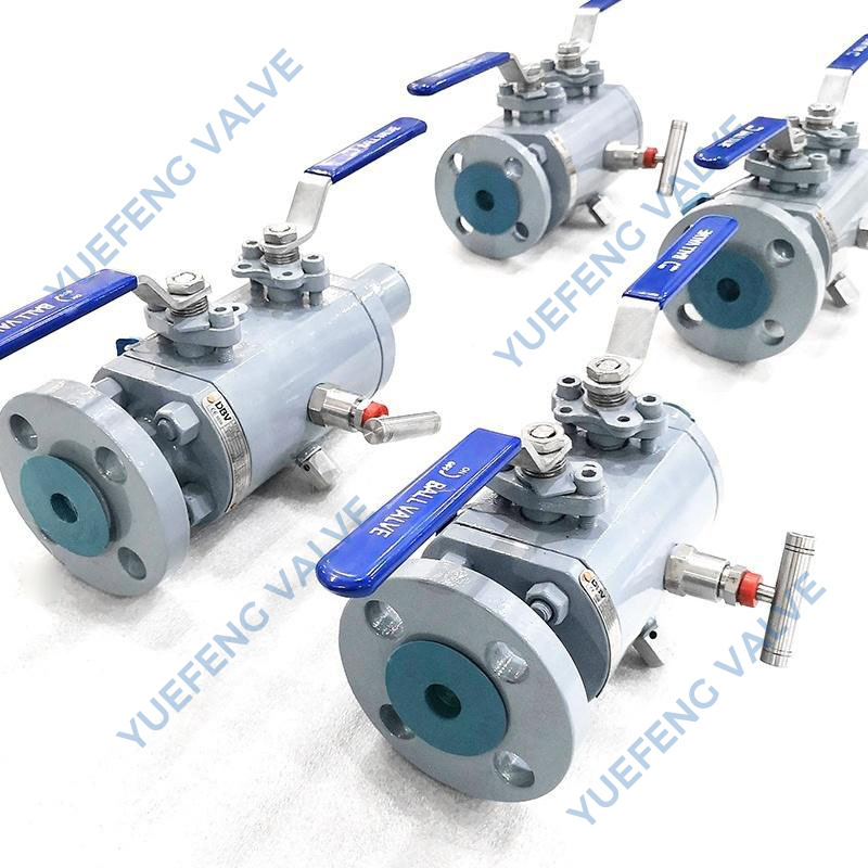 3-Piece Double Block and Bleed (DBB) Ball Valve