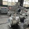 Stainless Steels Ring Type Backpressure Coker Casting Ball Valve Solenoid Control Valve