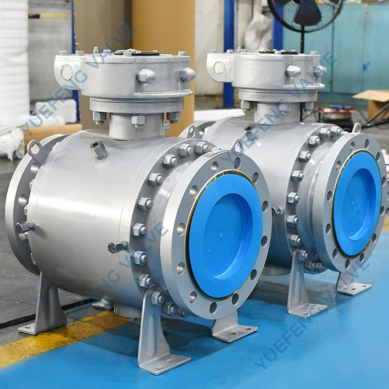 3-Piece Flanged Trunnion Mounted Ball Valve