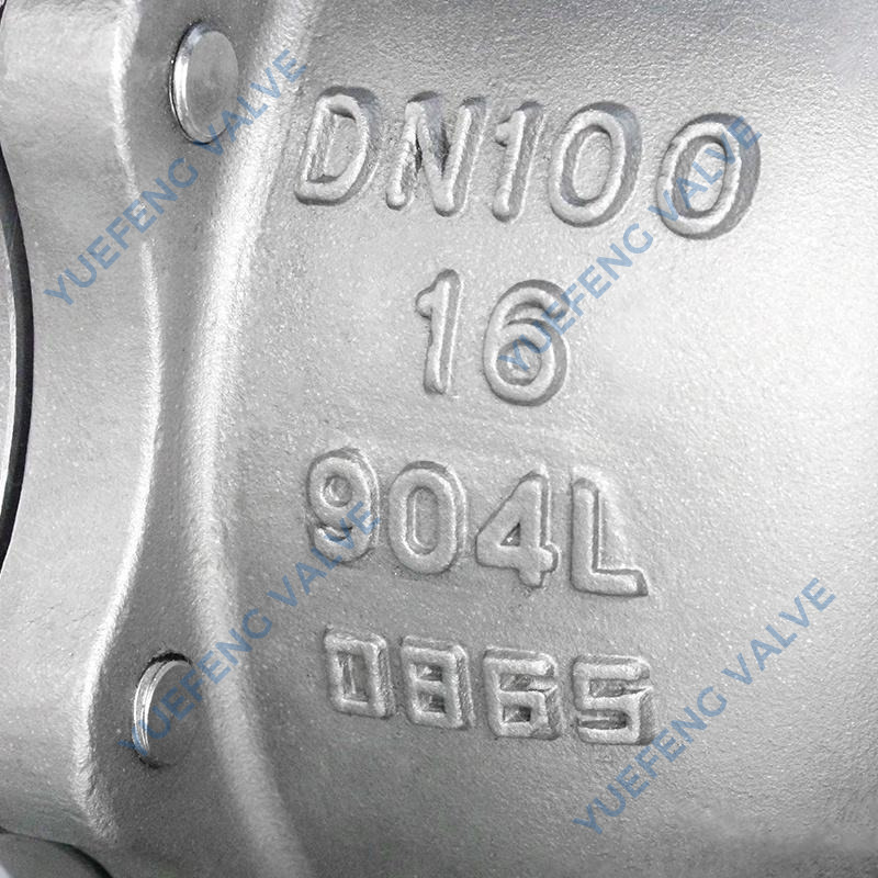 904L Stainless Steel Flanged Ball Valve