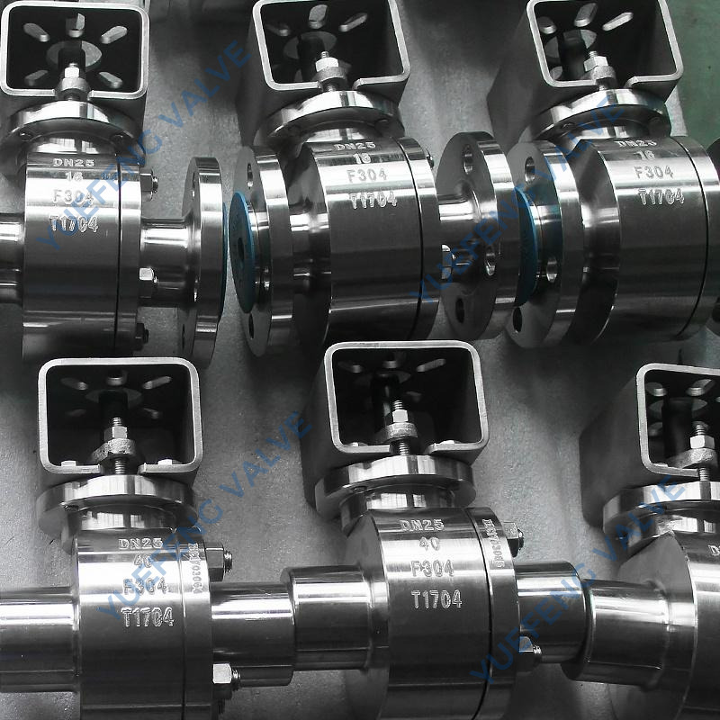 Stainless Steel Flanged Floating Ball Valve