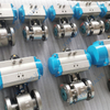 Pneumatic Actuated Carbon Steel Floating Ball Valve