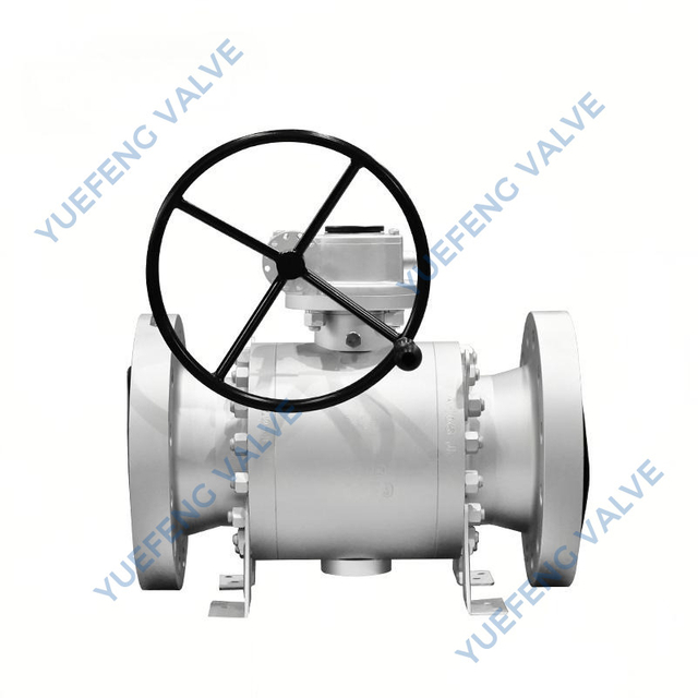 Reduced Bore Flanged Trunnion Mounted Ball Valve