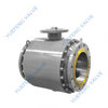 3-Piece Metal Seated Forged Steel Trunnion Mounted Ball Valve