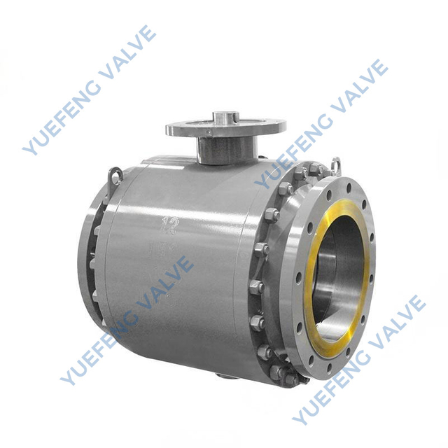 3-Piece Metal Seated Forged Steel Trunnion Mounted Ball Valve