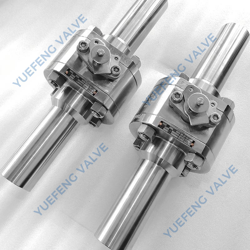 Stainless Steel F304L Reduced Bore (RB) Floating Forged Ball Valve