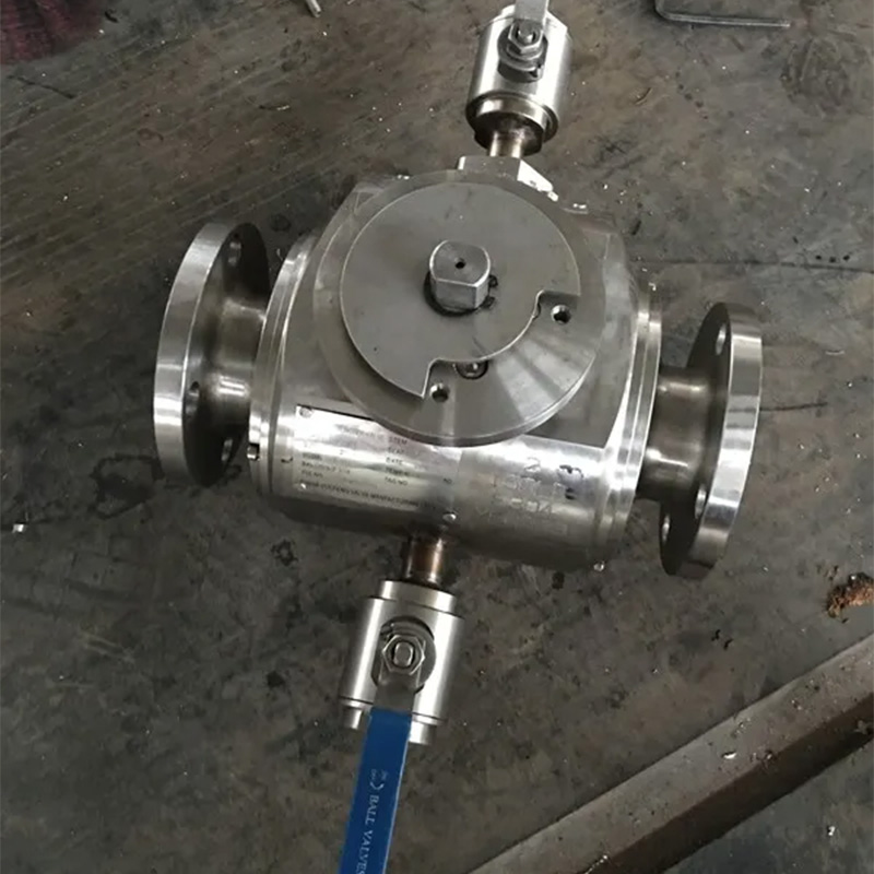 API 6D Flange Pig Launching Stainless Steels Control Valve
