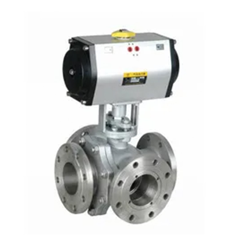 Big Size 3-Way T Type Ball Valve