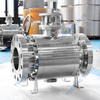 Stainless Steel Flanged Trunnion Mounted Ball Valve