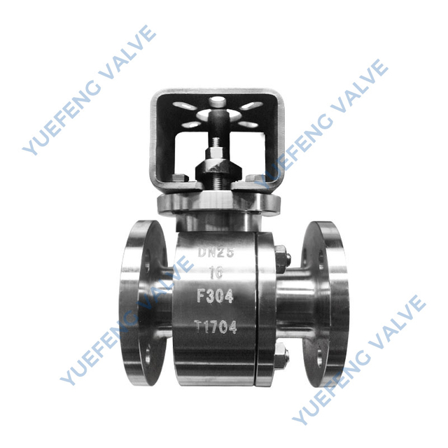 Stainless Steel Flanged Floating Ball Valve
