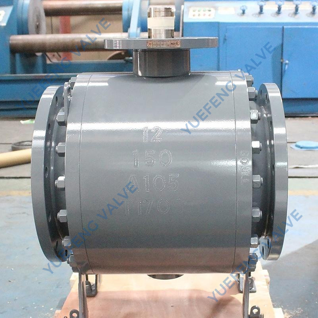 3-Piece Metal Seated Forged Steel Trunnion Mounted Ball Valve