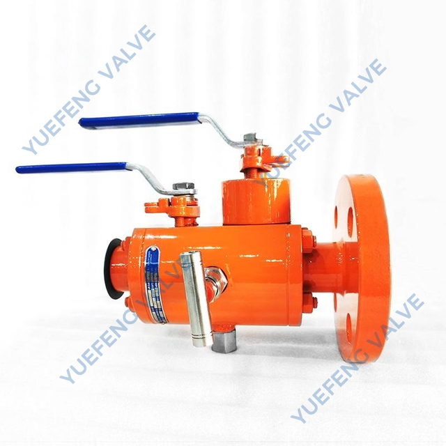 Double Block and Bleed (DBB) Ball Valve