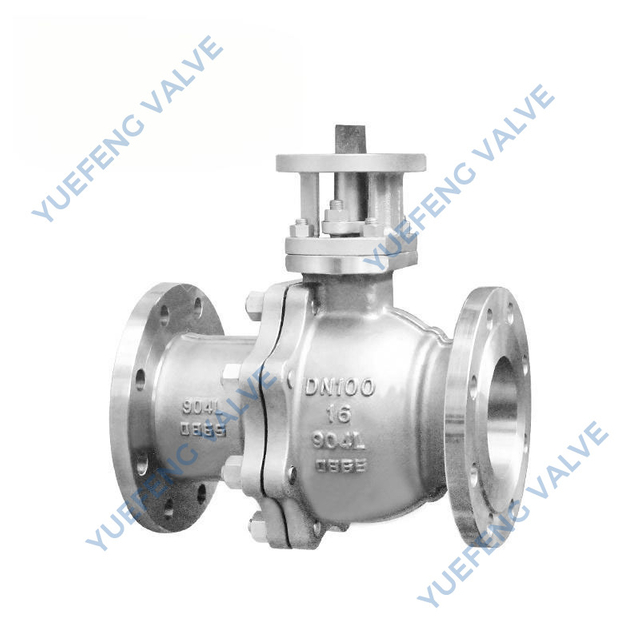 904L Stainless Steel Flanged Ball Valve