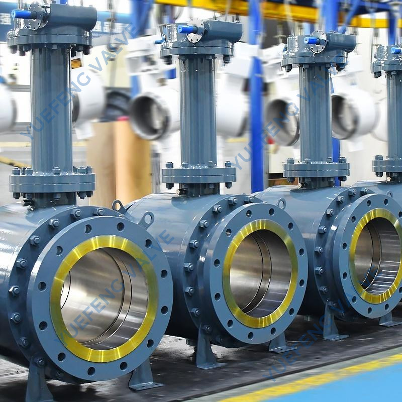 Extended Stem Cryogenic Trunnion Mounted Ball Valve