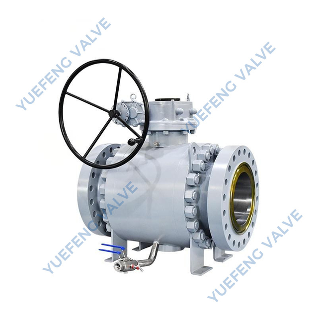 3-Piece Forged Steel Trunnion Mounted Ball Valve