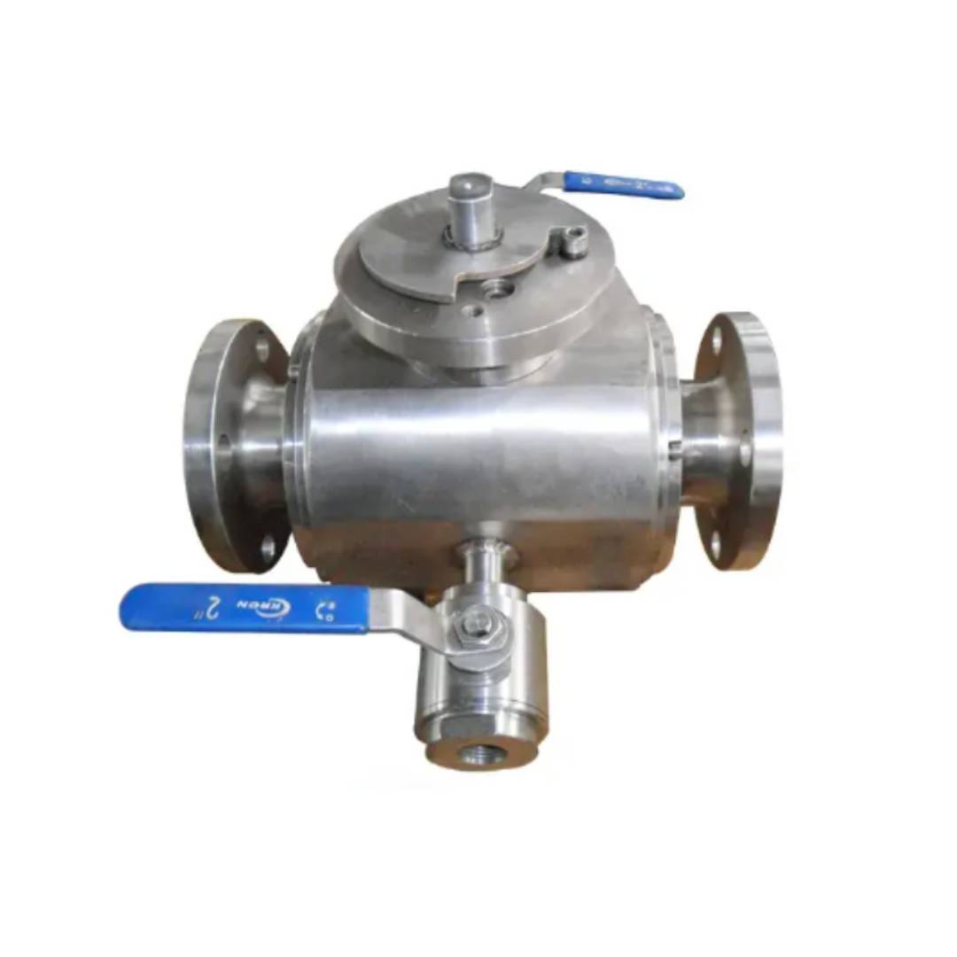 API 6D Flange Pig Launching Stainless Steels Control Valve